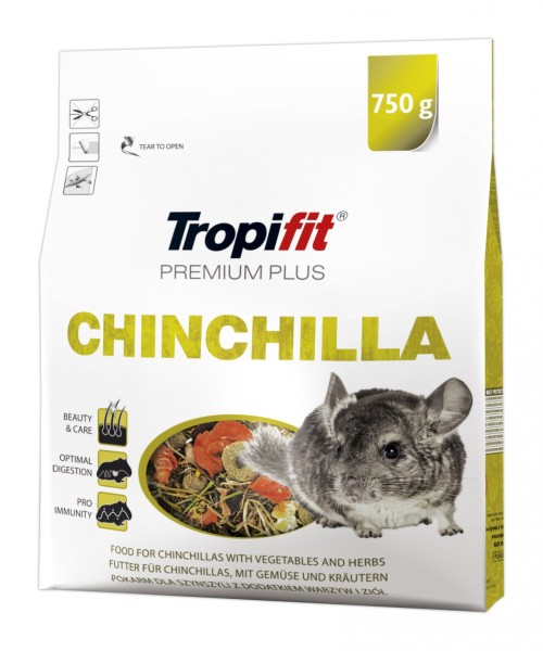 Tropifit Premium Plus Chinchilla 750g