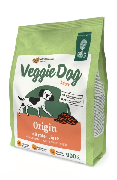Green Petfood VeggieDog Origin 5 x 900 g Green Petfood VeggieDog Origin 5 x 900 g