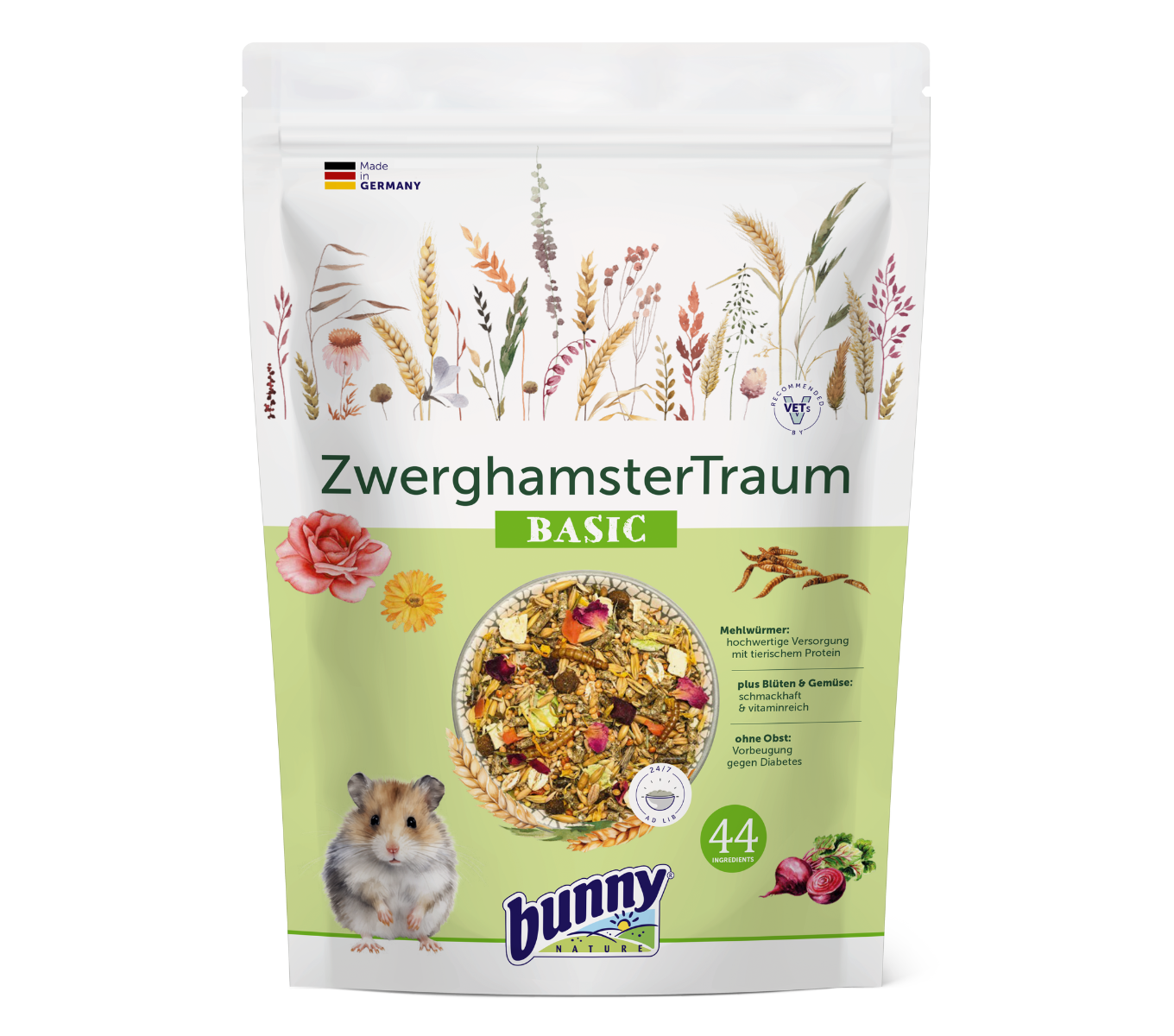 Bunny ZwerghamsterTraum Basic 600 g Bunny ZwerghamsterTraum Basic 600 g