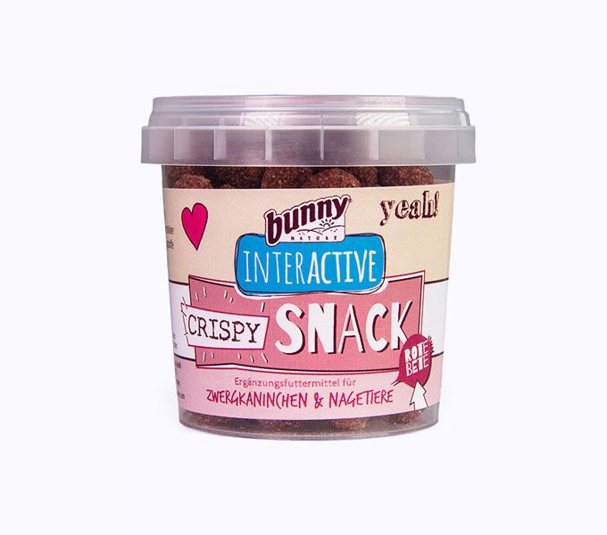 Bunny Crispy Snack Rote Bete 50 g Bunny Crispy Snack Rote Bete 50 g