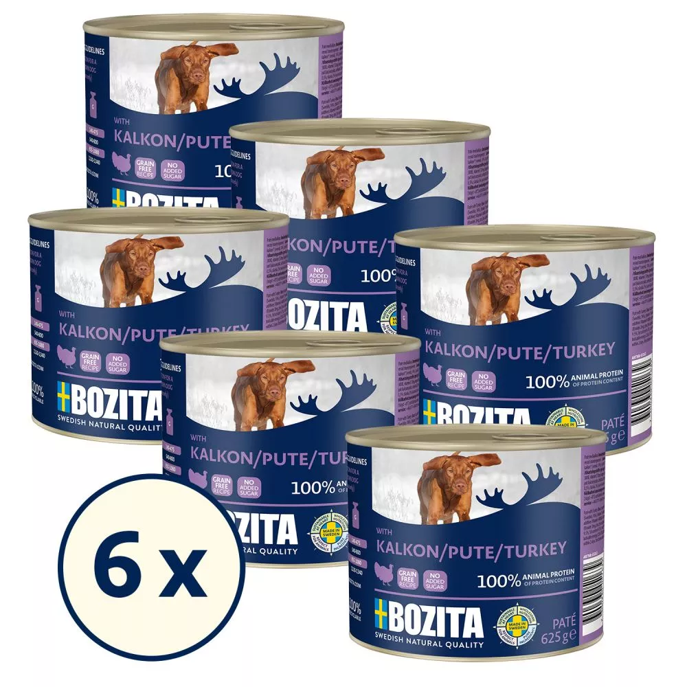 Bozita Paté mit Pute (6x 625g)