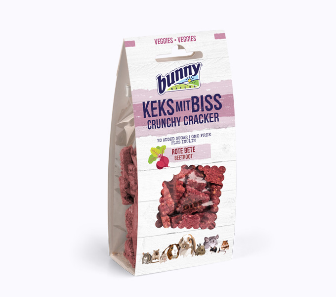 Bunny Keks mit Biss Rote Bete 50 g Bunny Keks mit Biss Rote Bete 50 g