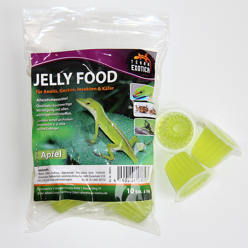 Jelly Food - Apfel 10 Stück à je 16 g im Beutel