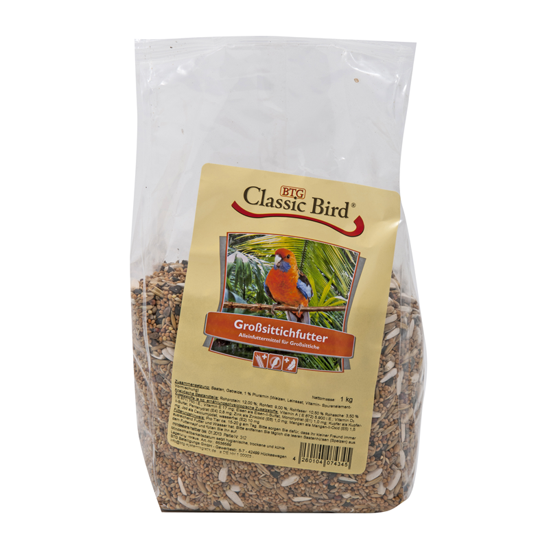 Classic Bird Großsittichfutter 1kg Classic Bird Großsittichfutter 1kg