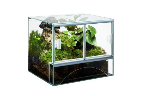 diversa Klein-Terrarium mit Schiebetüren 30x25x25 cm diversa Klein-Terrarium mit Schiebetüren 30x25x25 cm