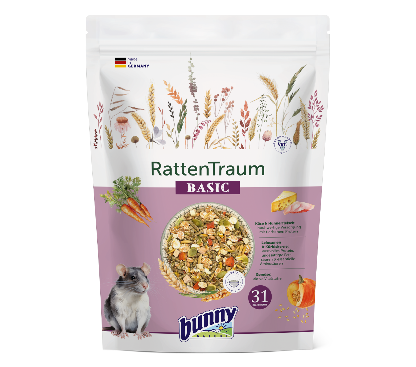 Bunny RattenTraum Basic 500 g Bunny RattenTraum Basic 500 g
