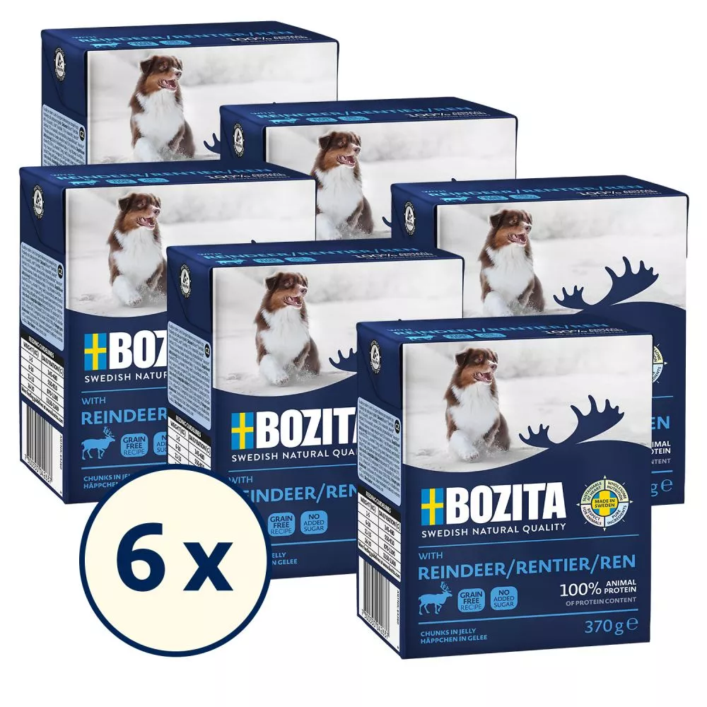 Bozita Happen in Gelee mit Rentier ( 6x 370 g )