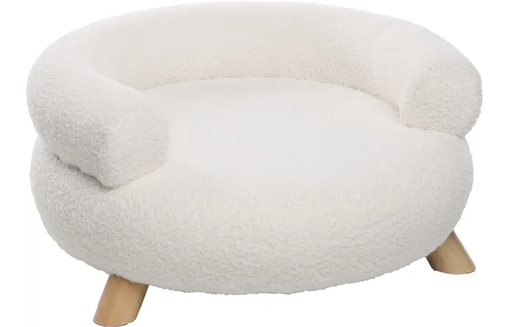 Flamingo Sofa Deteno Rund Weiß