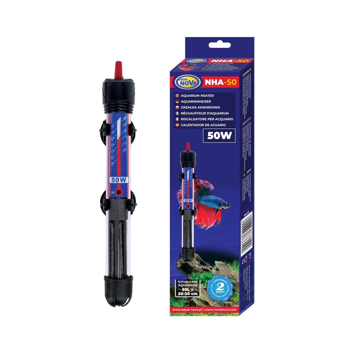 Aqua Nova Heizer - 50 Watt