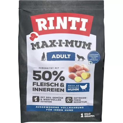Rinti Max-i-mum Adult Huhn 50% 1kg Rinti Max-i-mum Adult Huhn 50% 1kg