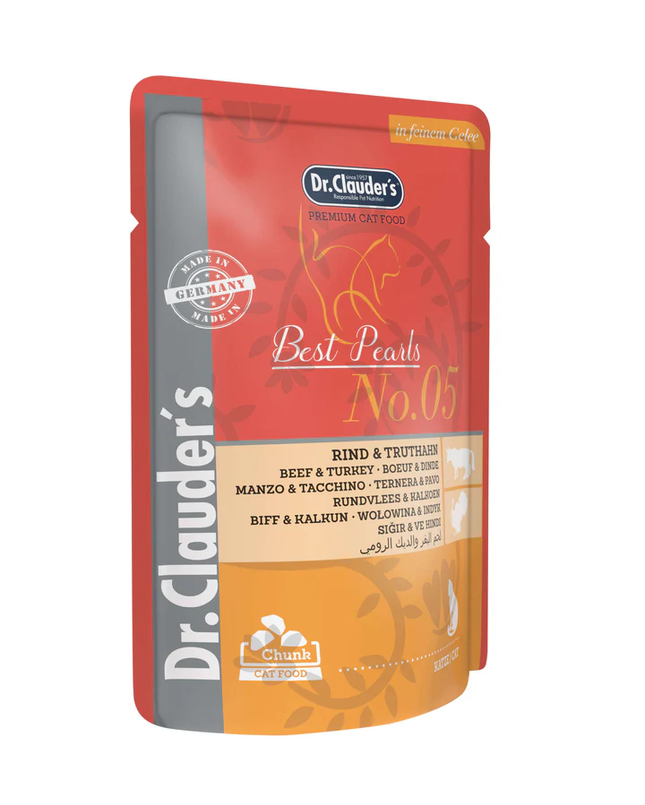 Dr.Clauder's Best Pearls No. 05 Rind & Truthahn 100g