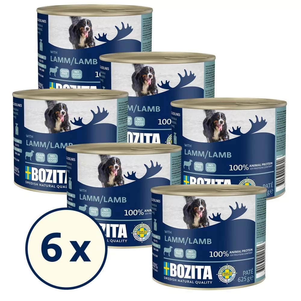 Bozita Paté mit Lamm (6x 625g)