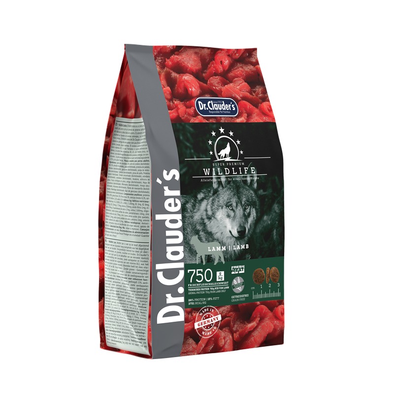 Dr.Clauder’s Wildlife Lamm 4x 350 g Dr.Clauder’s Wildlife Lamm 4x 350 g