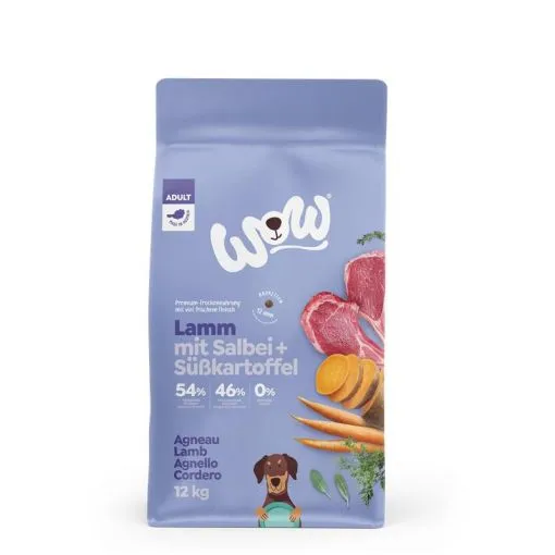 Wow Dog Trocken Adult Lamm 12kg Wow Dog Trocken Adult Lamm 12kg
