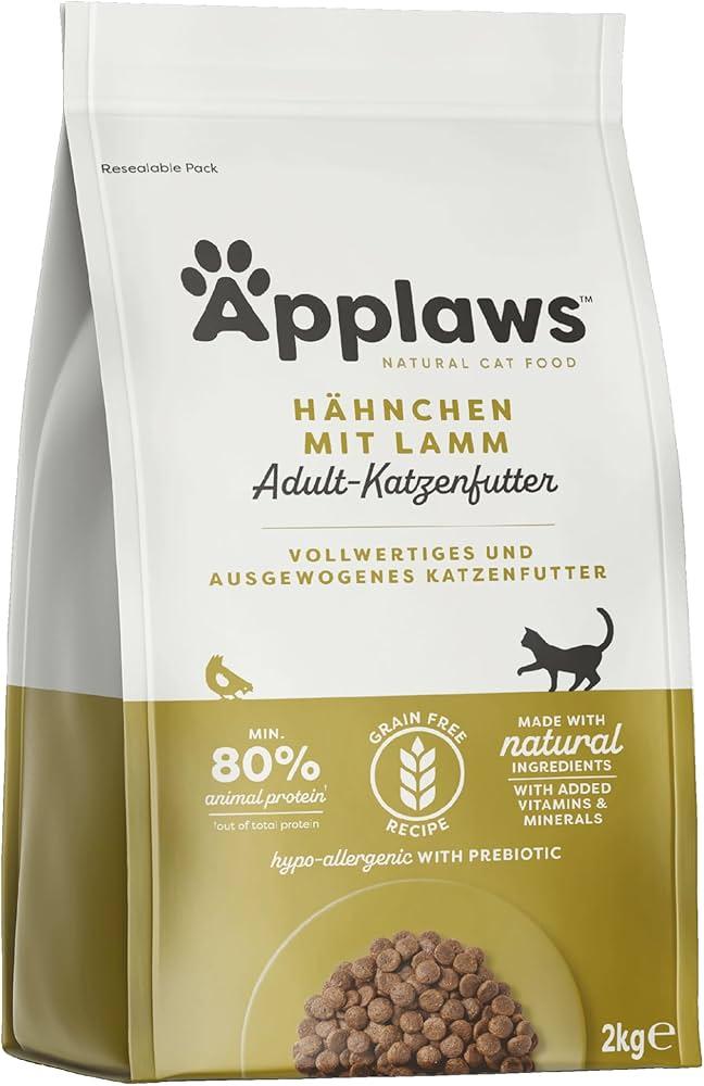 Applaws Cat Trockenfutter Hühnchen mit Lamm 2 kg