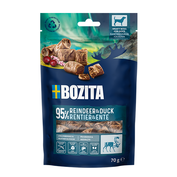 Snacks Meaty Bites Rentier & Ente 70 g