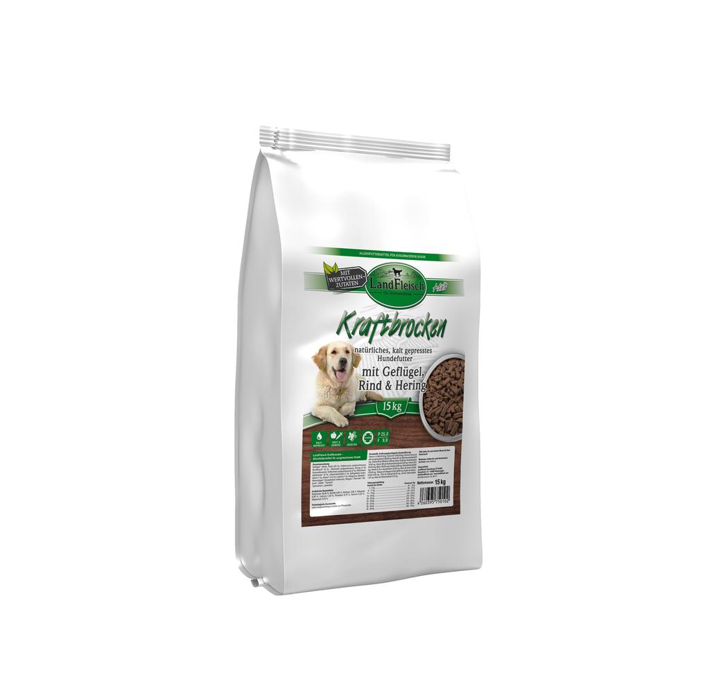 Landfleisch Dog Natur kaltgepresst 15 kg