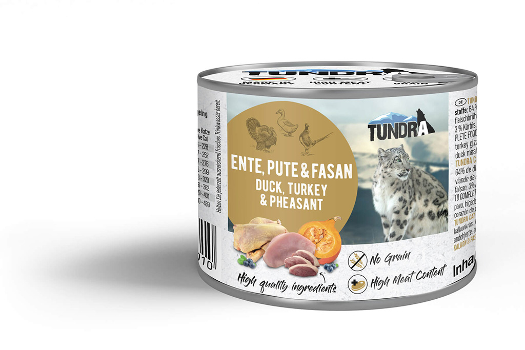 Tundra Cat Ente, Pute & Fasan (6 x 200g)