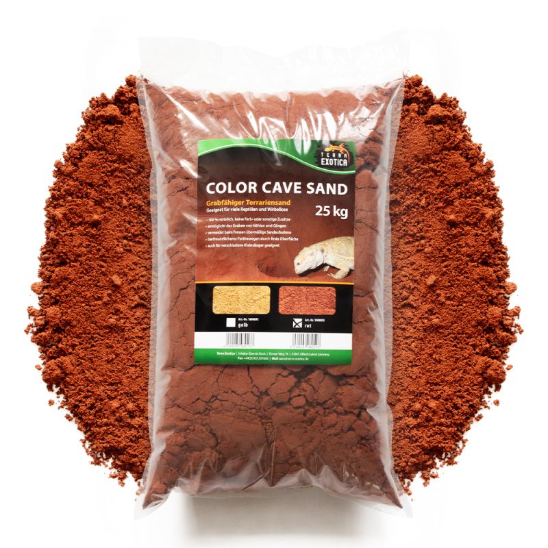 Color Cave Sand rot 25kg