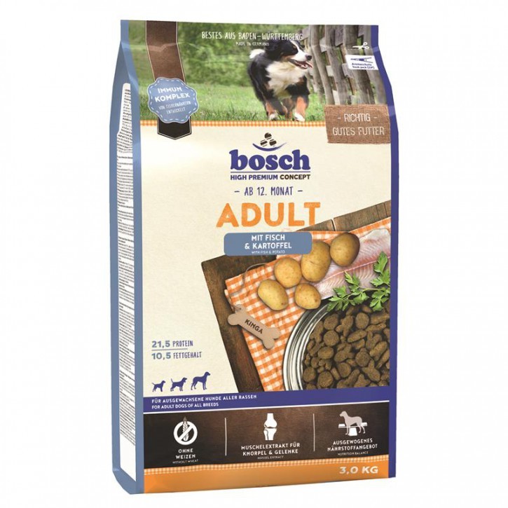 Bosch Adult Fisch & Kartoffel 3kg