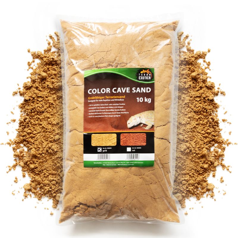 Color Cave Sand gelb 10kg