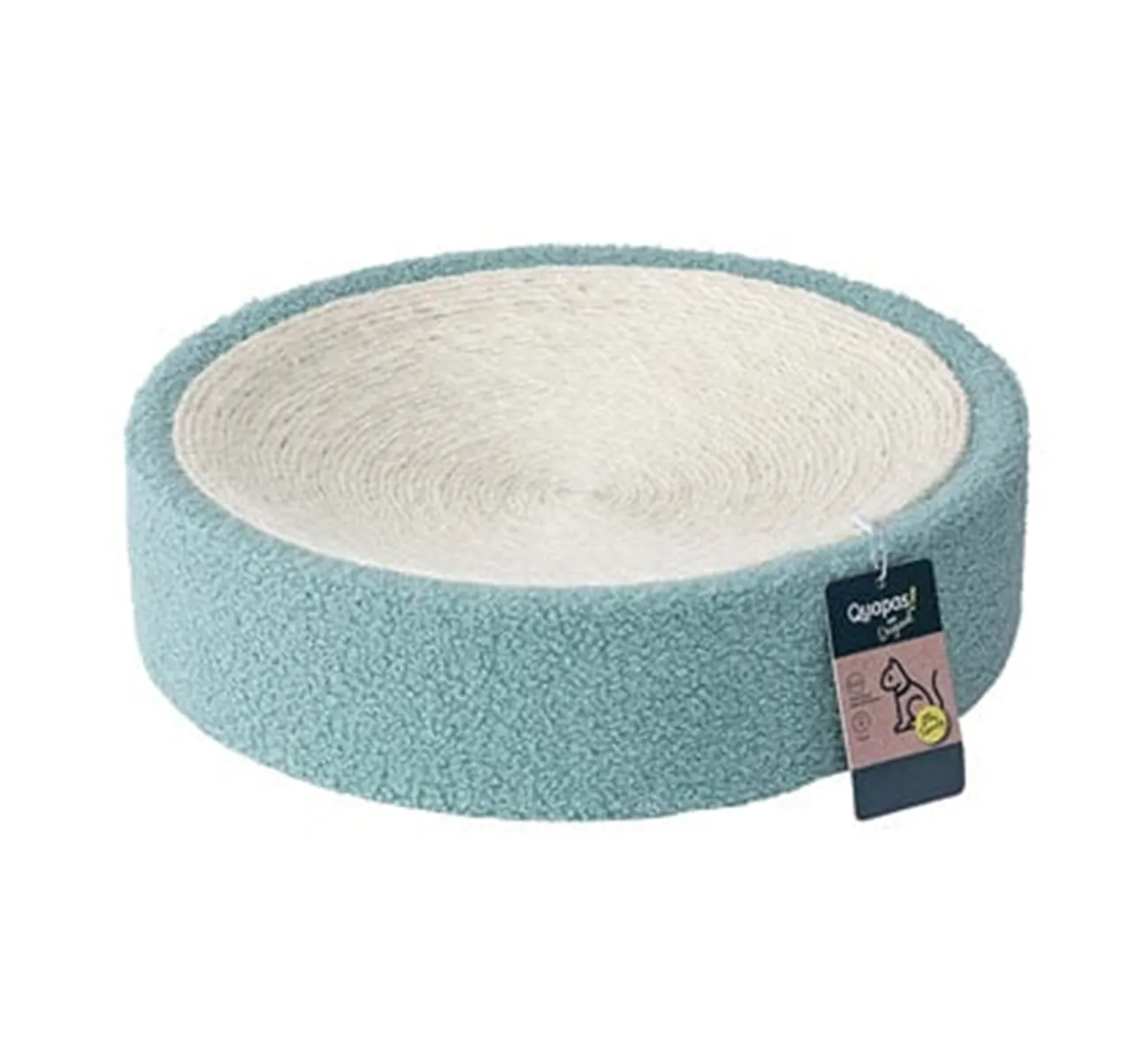 Quapas Catscratcher Plüsch Sisal Mint green