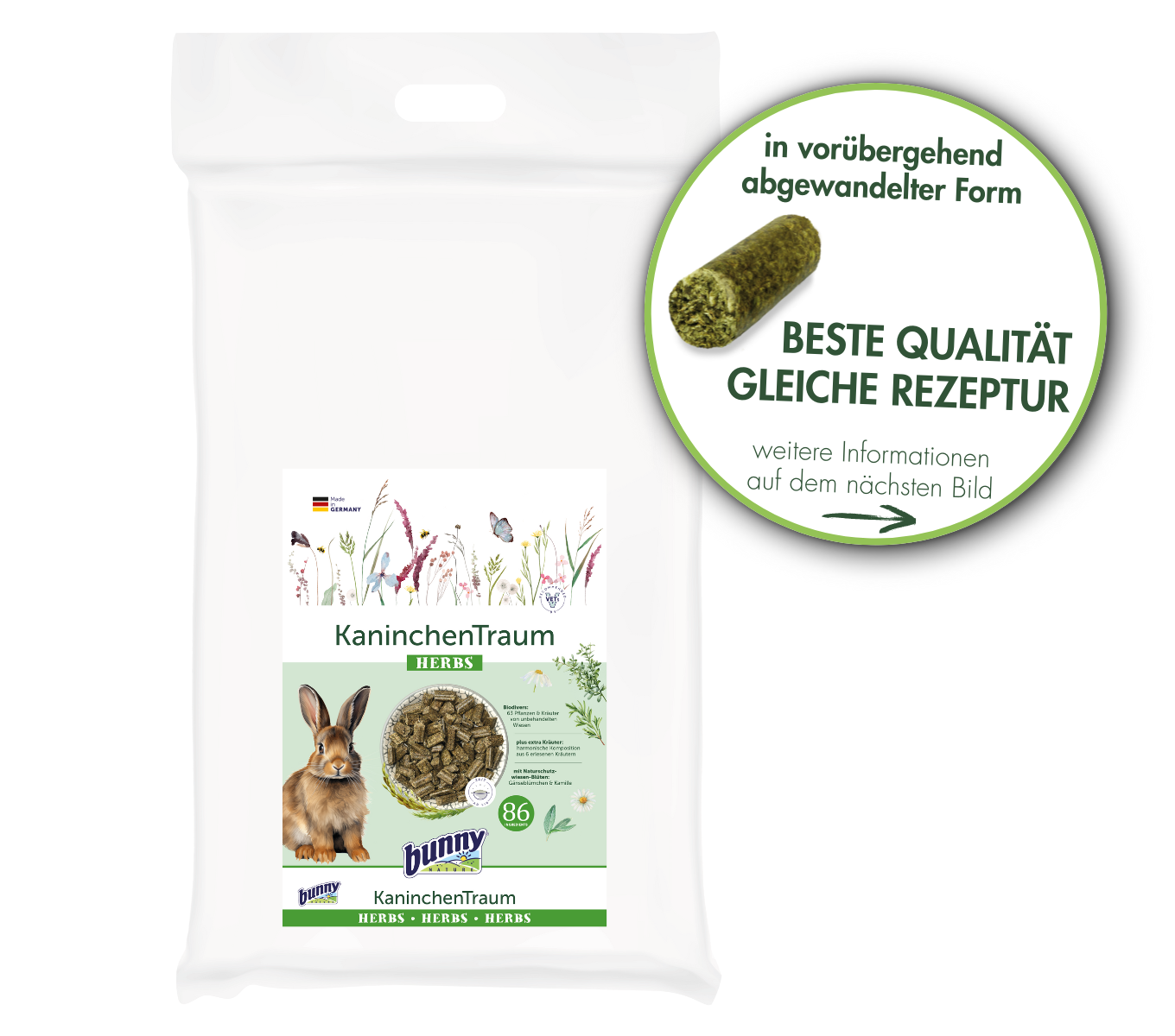 Bunny KaninchenTraum Herbs 4 kg Bunny KaninchenTraum Herbs 4 kg
