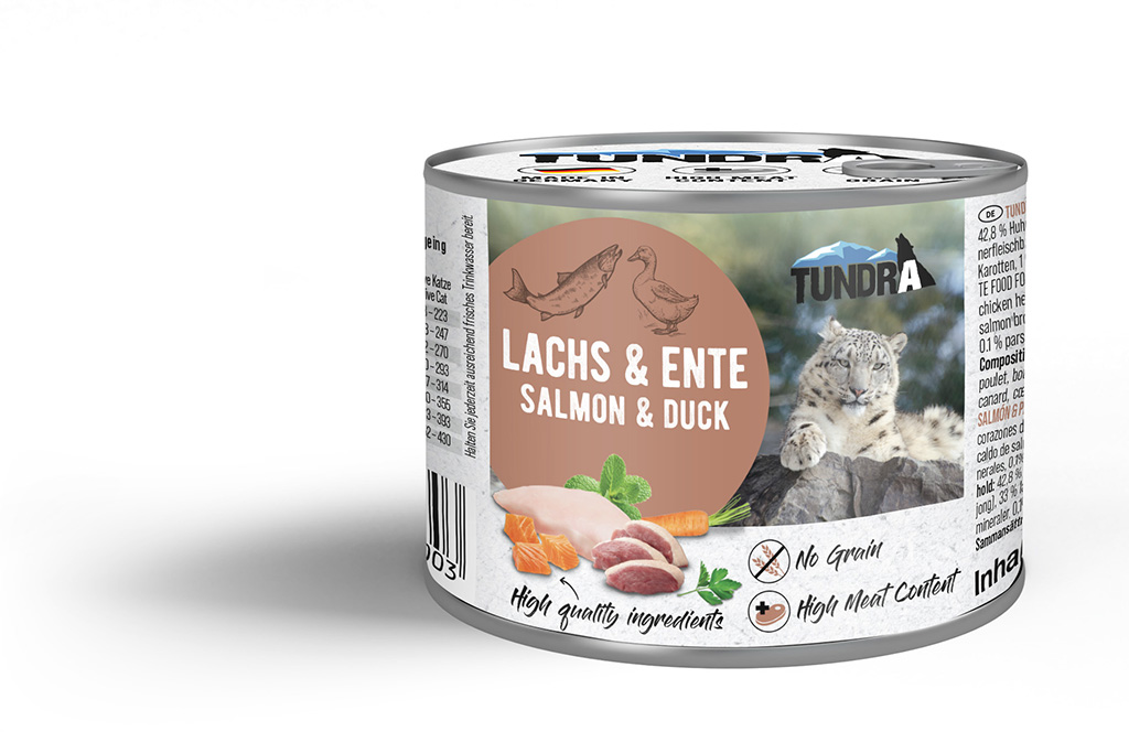 Tundra Cat Lachs & Ente (6 x 200g)