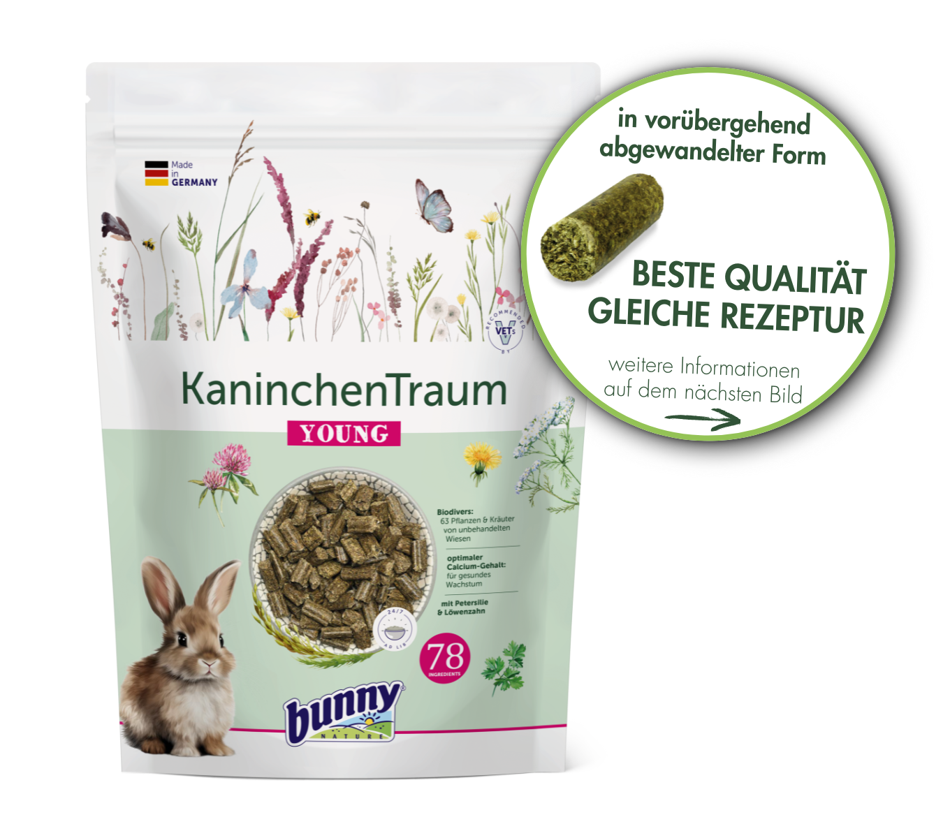 Bunny KaninchenTraum Young 1,5 kg Bunny KaninchenTraum Young 1,5 kg