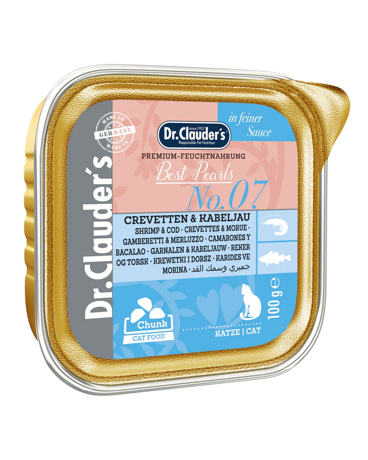 Dr.Clauder's Best Pearls No. 07 Crevetten & Kabeljau 100g