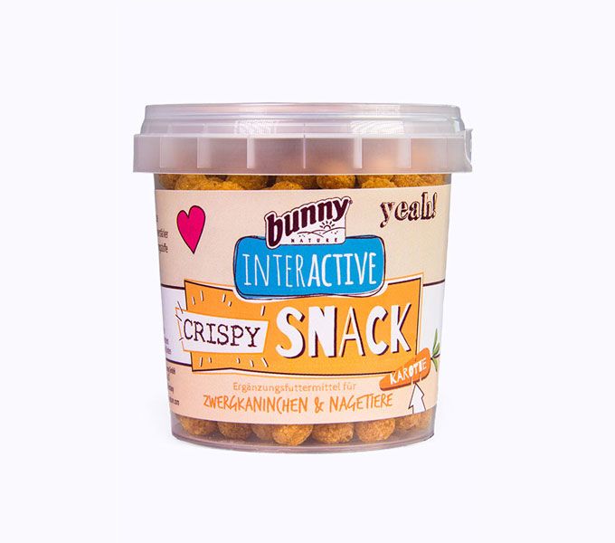 Bunny Crispy Snack Karotte 25 g Bunny Crispy Snack Karotte 25 g