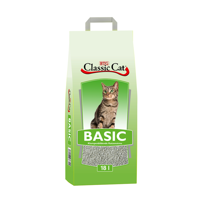 Classic Cat Katzenstreu Basic Bentonit 18 Liter