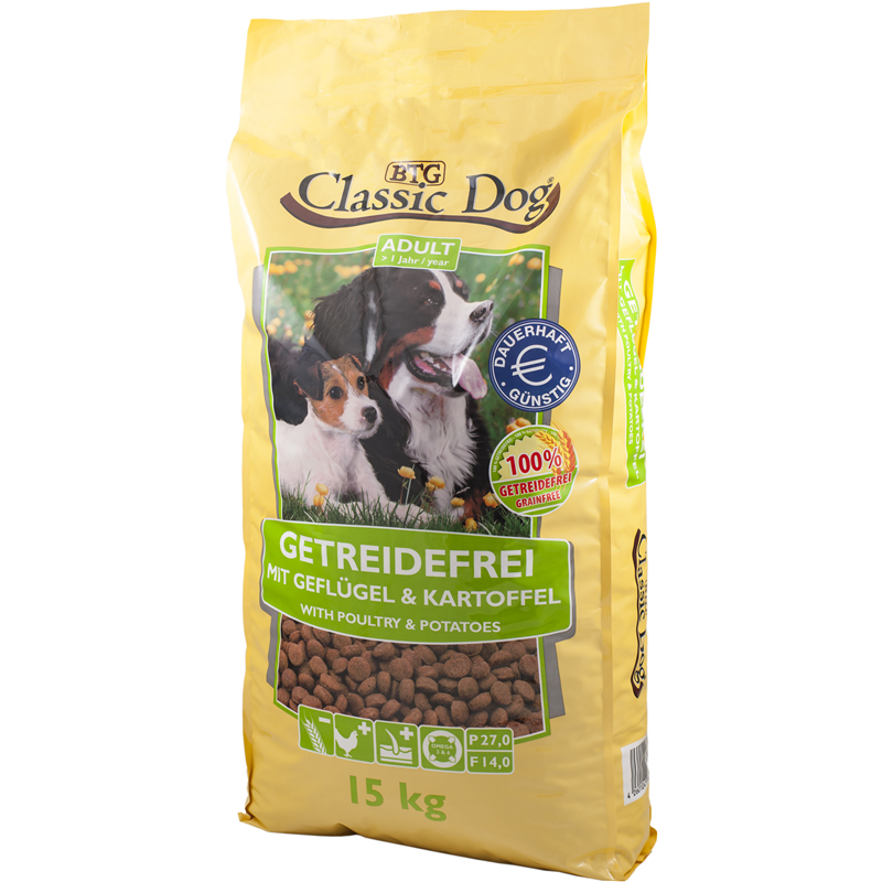 Classic Dog Geflügel & Kartoffel getreidefrei 15kg