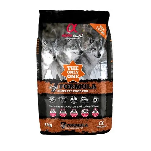 alpha spirit Dog The Only One 7days 3kg alpha spirit Dog The Only One 7days 3kg