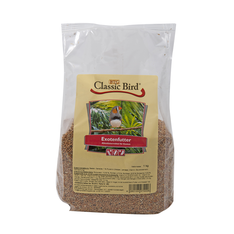 Classic Bird Exotenfutter 1kg Classic Bird Exotenfutter 1kg