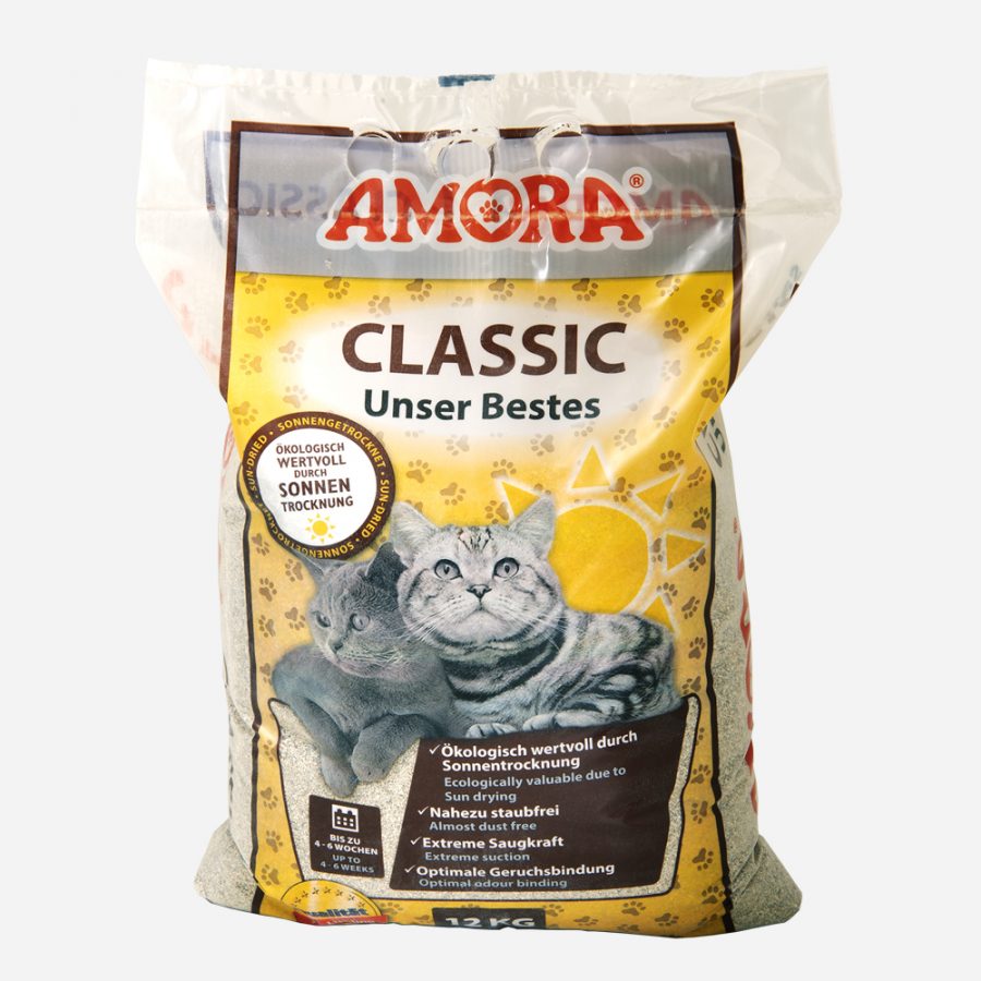 AMORA Katzenstreu CLASSIC Unser Bestes 12kg AMORA Katzenstreu CLASSIC Unser Bestes 12kg