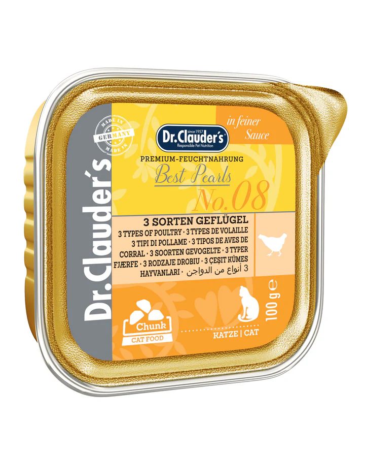 Dr.Clauder's Best Pearls No. 08 3 Sorten Geflügel 100g