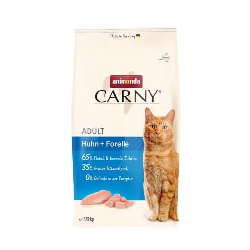 Animonda Cat Trocken Carny Adult Huhn & Forelle 1,75kg Animonda Cat Trocken Carny Adult Huhn & Forelle 1,75kg