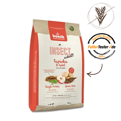 Bosch HPC Insect Adult Tapioka & Apfel 800g Bosch HPC Insect Adult Tapioka & Apfel 800g
