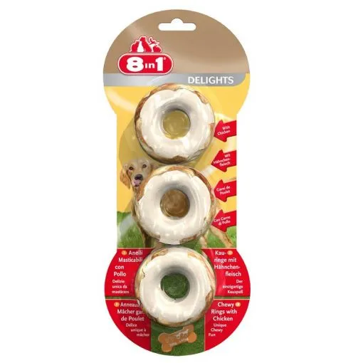 8in1 Delights Rings 119g 8in1 Delights Rings 119g