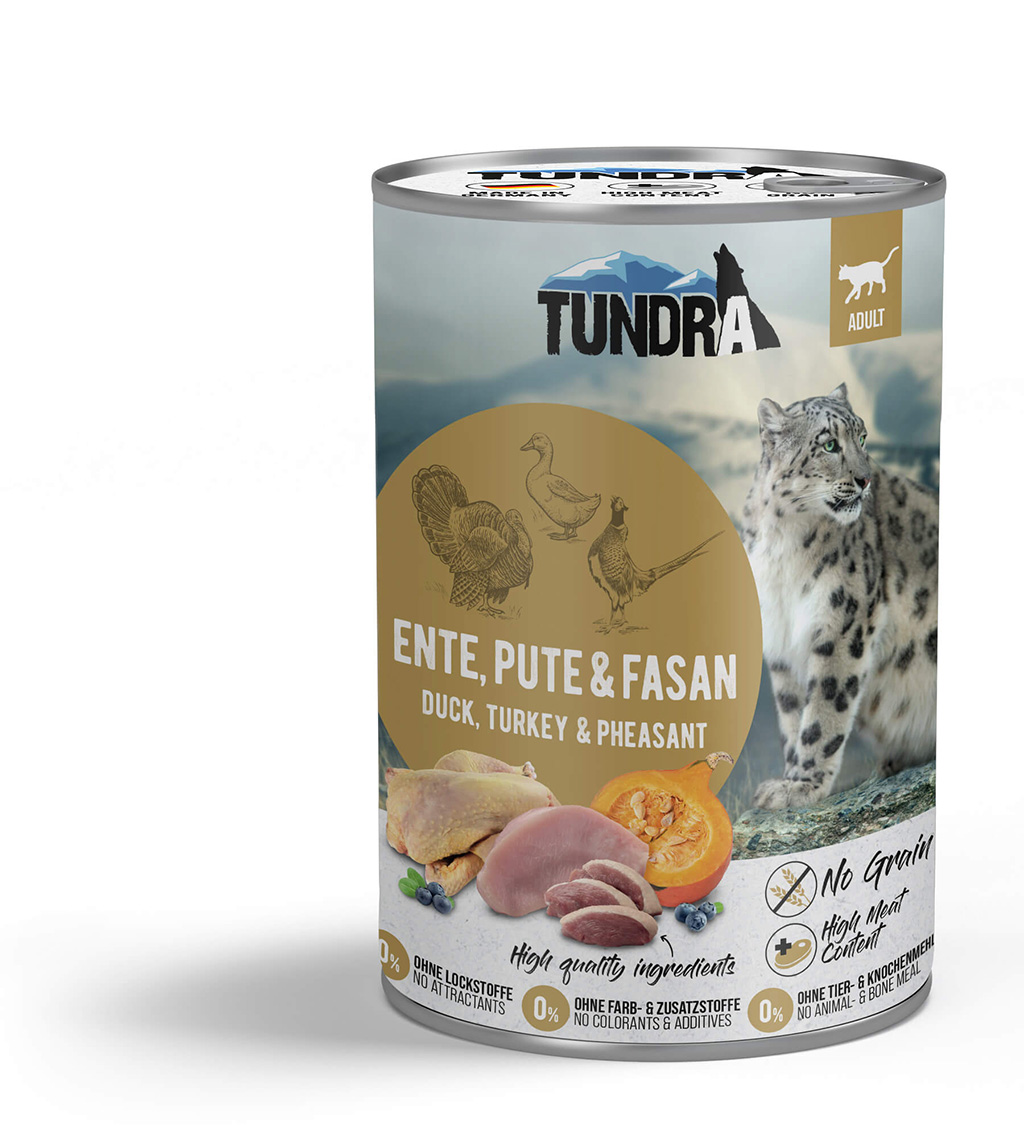 Tundra Cat Ente, Pute & Fasan (6 x 400g)