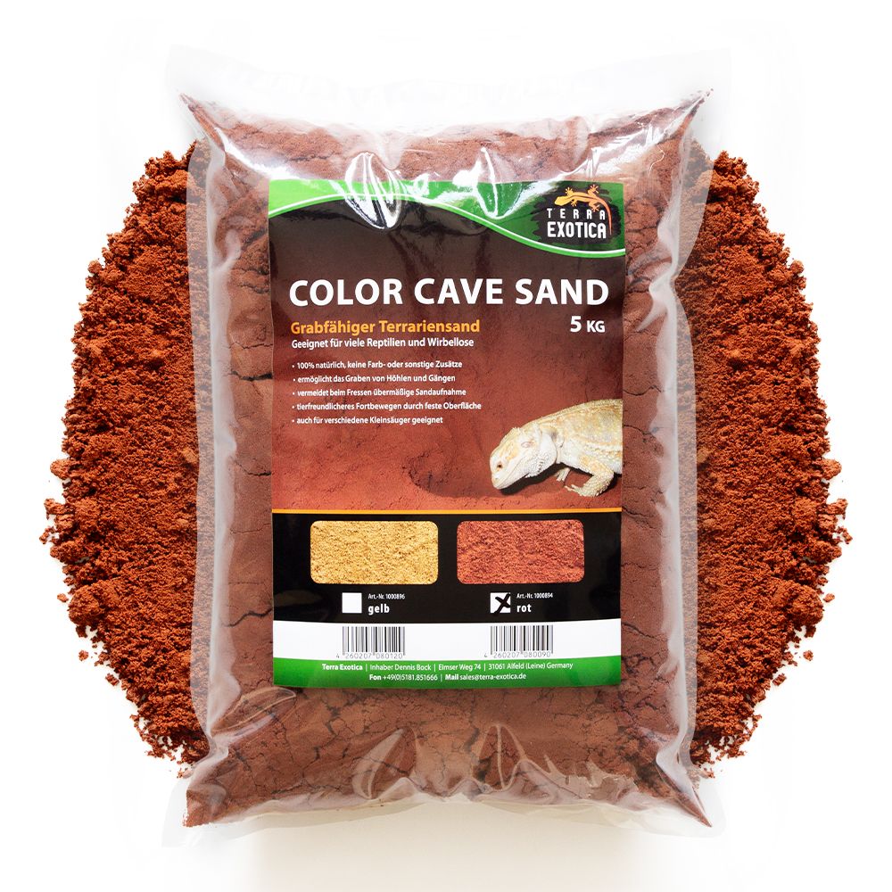 Color Cave Sand rot 5kg