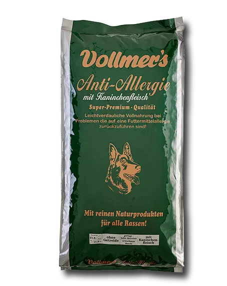 Vollmers Anti Allergie mit Kaninchen 15kg