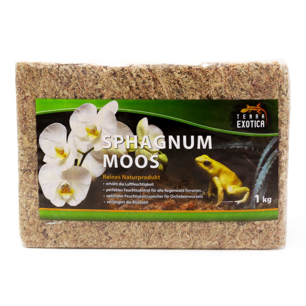 Terra Exotica Sphagnum Moos - ca. 1 kg