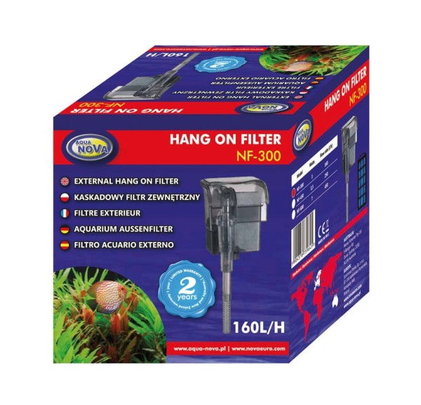 Aqua Nova Hang On Filter NF-300