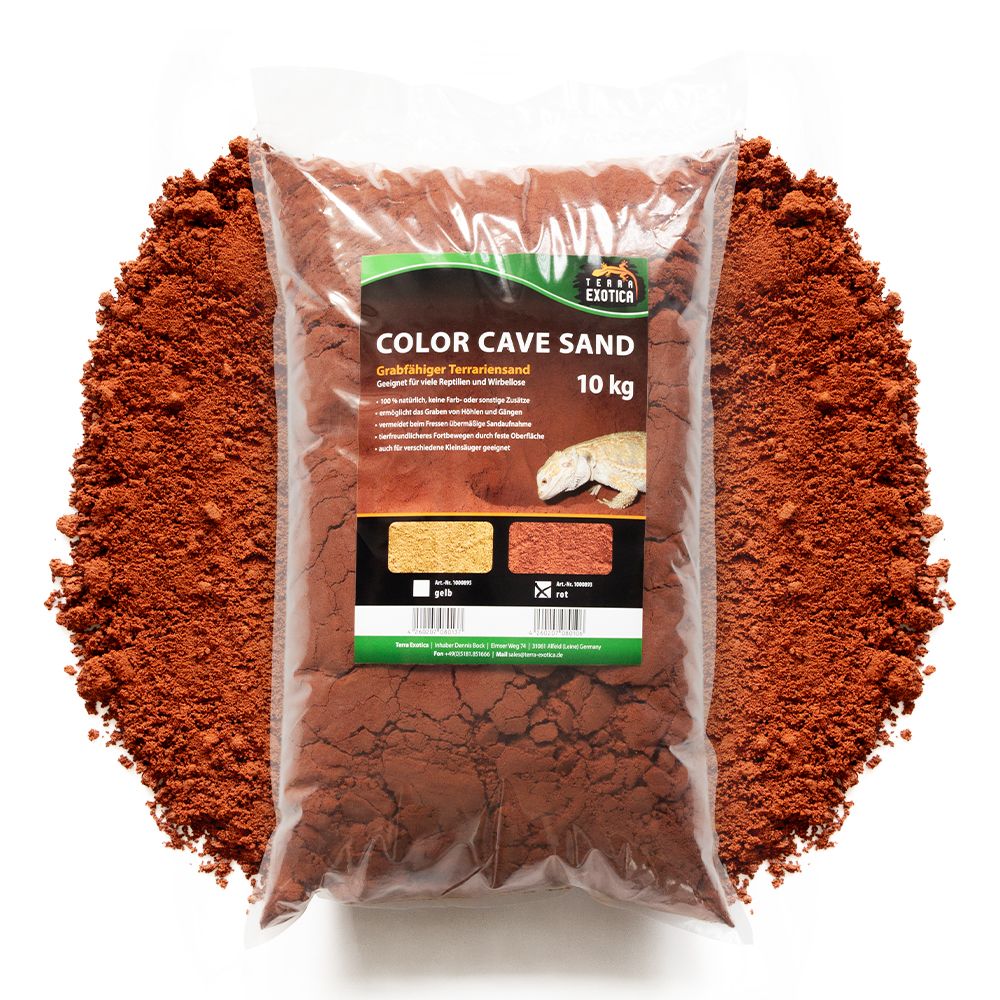 Color Cave Sand rot 10kg