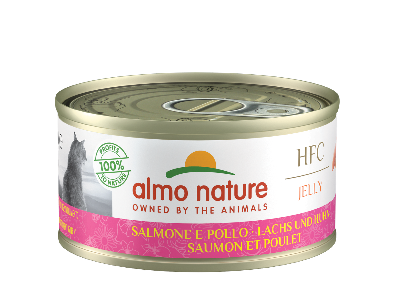 Almo Nature HFC Jelly Lachs & Huhn 24 x 70g Almo Nature HFC Jelly Lachs & Huhn 24 x 70g