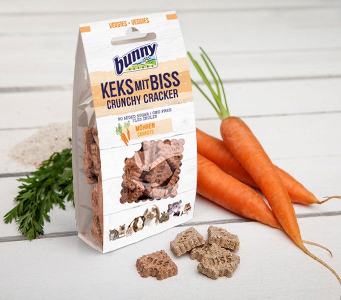 Bunny Keks mit Biss Möhren 50 g Bunny Keks mit Biss Möhren 50 g