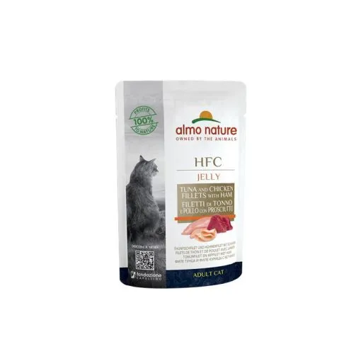Almo Nature HFC Jelly mit Thunfischfilet und Huhn 24 x 55g Almo Nature HFC Jelly mit Thunfischfilet und Huhn 24 x 55g