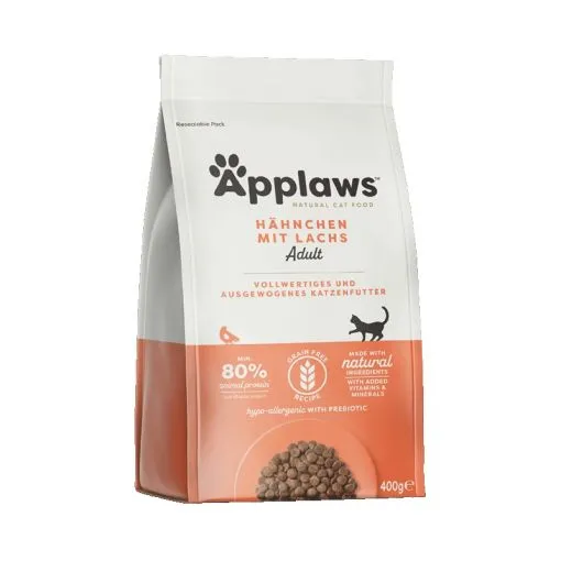 Applaws Cat Trockenfutter Hühnchen & Lachs 400g